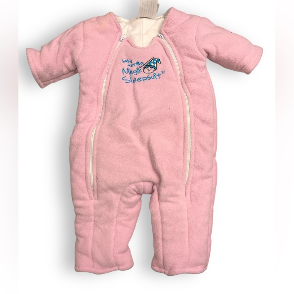 Baby Merlin’s fleece magic sleep suit 3-6month